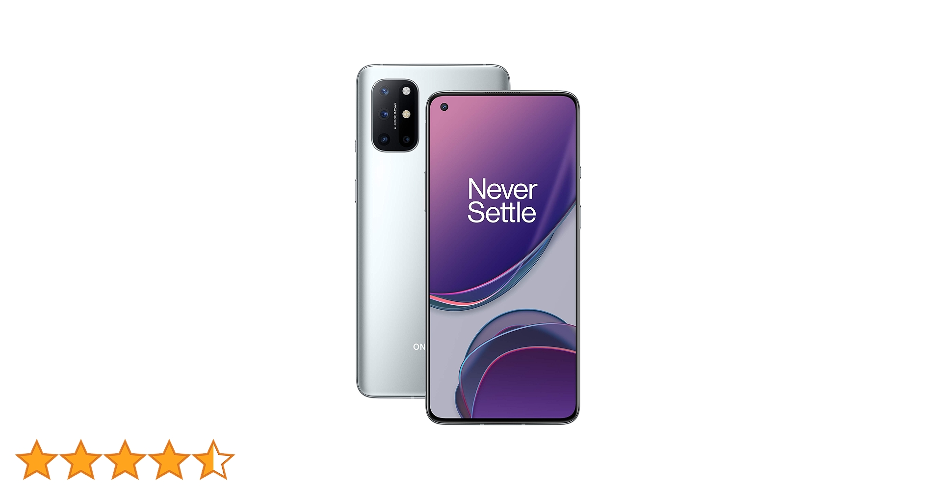 ★土日限定値引★Oneplus 8T KB2003 8/128GB SIMフリー OnePlus 8T 5G Lunar Silver 128GB + 8GB Dual-Sim Factory
